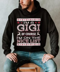 Gigi Nice Lists Christmas Shirts