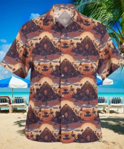 Ginger Island Resort Button Up Hawaiian Shirt