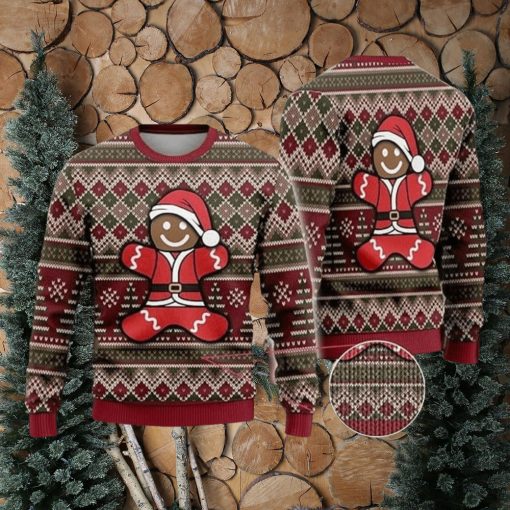 Gingerbread Man Ugly Christmas Sweaters