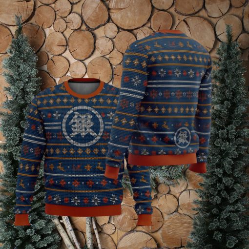 Gintama Gintoki Symbol Ugly Christmas Sweater