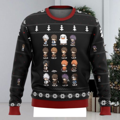 Gintama Sprites Ugly Christmas Sweater