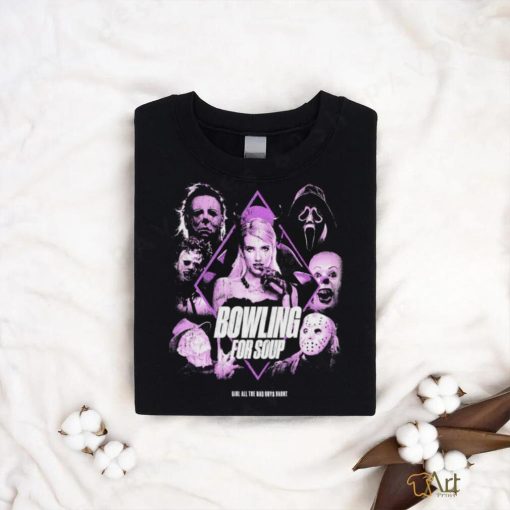 Girl all the bad Guys Haunt Halloween Exclusive shirt