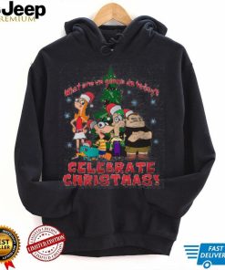 Girl's Phineas & Ferb We're Gonna Celebrate Christmas T Shirt