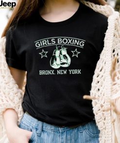 Girls boxing bronx New York shirt