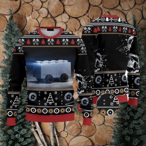 Blursed Cybertruck Ugly 3D Sweater AOP Best Gift For Christmas