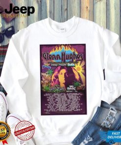 Glenn Hughes Deep Purple Burn Tour 2024 50th Anniversary Poster shirt