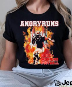 Angry Runs T Shirt Angry Runs Good Morning Football Sport Lover Football Shirt Good Morning Football Shirt