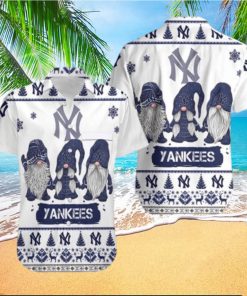 Gnomes MLB New York Yankees Hawaiian Shirt Christmas Gift For Baseball Lovers – HawaiianShirts