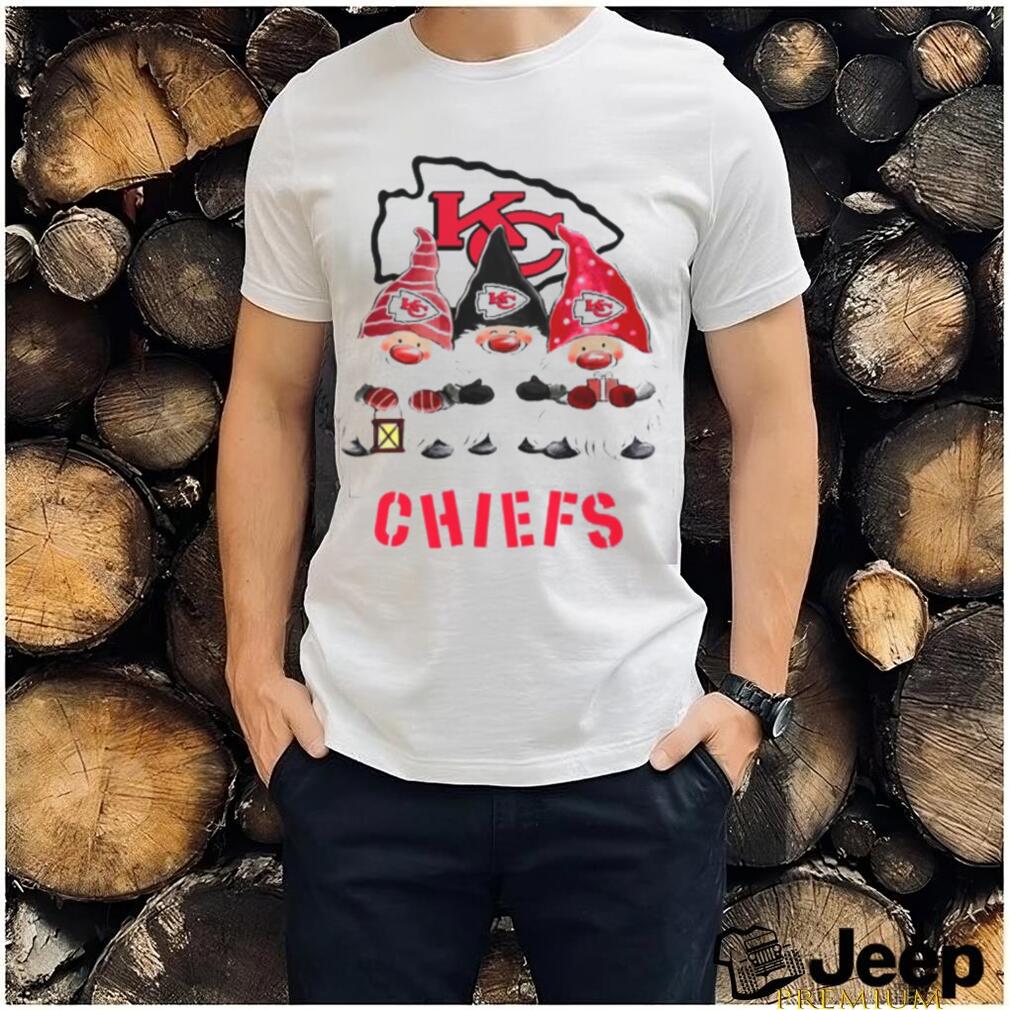 Kansas City Chiefs Team Gnomies Christmas Shirt - High-Quality