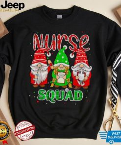 Gnomies Nurse Squad Christmas Gnome Women T Shirt