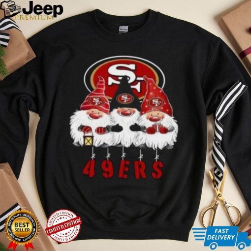 Gnomies San Francisco 49ers christmas T shirt