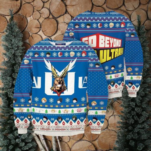 Go Beyond Plus Ultra Ugly Christmas Sweater Perfect Holiday Gift