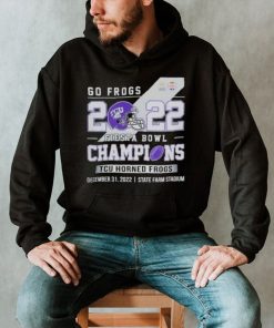 Go Frogs 2022 Fiesta Bowl Champions TCU Horned Frogs shirt