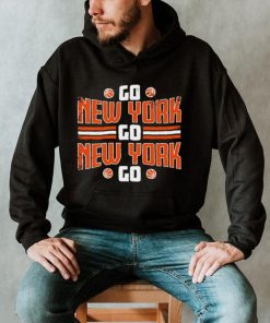 Go New York go New York go New York Knicks logo shirt