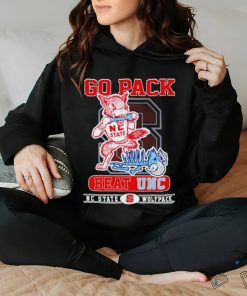 Go Pack beat UNC NC State Wolfpack shirt