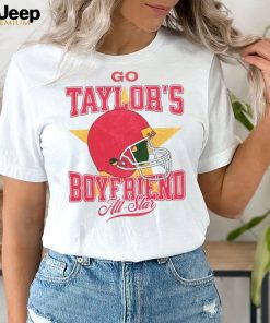 Go Taylors Boyfriend Shirt, Football Kc Crewneck