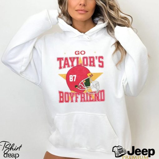 Go Taylors Boyfriend Sweatshirt KC Sweatshirt Cute Football Hoodie Sunday Funday Shirt Sunday Football Shirt