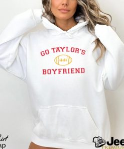 Go Taylor's Boyfriend Travis and Taylor Funny football Party Shirt