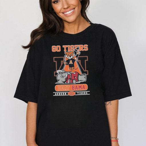 Go Tigers Beat Bama Auburn Tigers T shirt