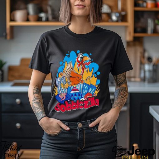 Gobblezilla turkey day thanksgiving shirt