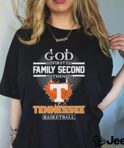 God First Family Second Then Tennessee Basketball Hot Trend 2023 T Shirt