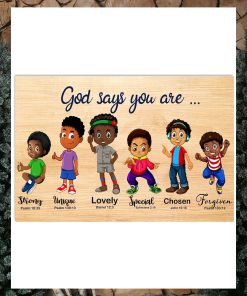 God says You are Horizontal Poster