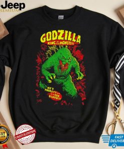 Godzilla king of the monsters he’s thirsty for blood shirt