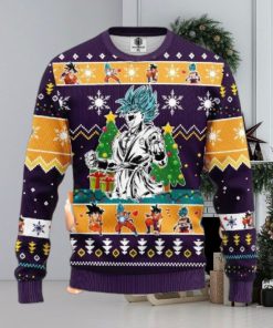 Goku Blue Dragon Ball Anime Ugly Christmas Sweater