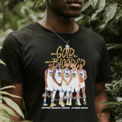 Gold Blooded NBA T Shirt