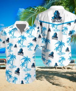 Gold Coast Titans NRL Hawaiian Shirt Best Gift For Men And Women Fans hawaiian shirt