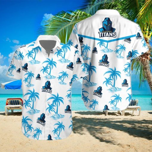 Gold Coast Titans NRL Hawaiian Shirt Best Gift For Men And Women Fans hawaiian shirt