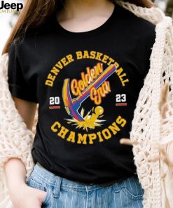 Gold era Denver basketball 2023 champions shirt