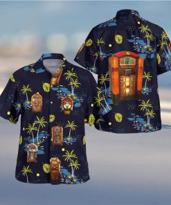 Golden Age Wurlitzer Jukeboxes Hawaiian Shirt