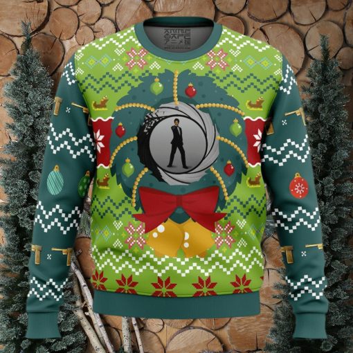 Golden Eye v2 Ugly Christmas Sweater