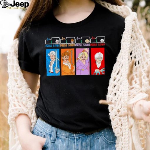 Golden Girls X Ninja press start game shirt