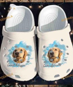 Golden Retriever Dog Cute Crocs