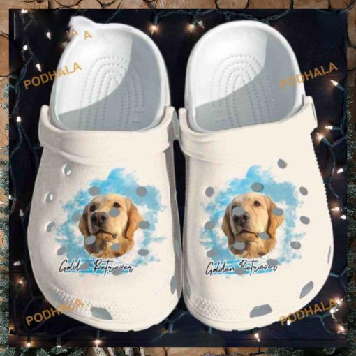 Golden Retriever Dog Cute Crocs