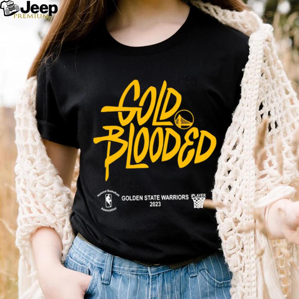 Gold Blooded Warriors Sweatshirt Cheap Basketball NBA Finals 2023