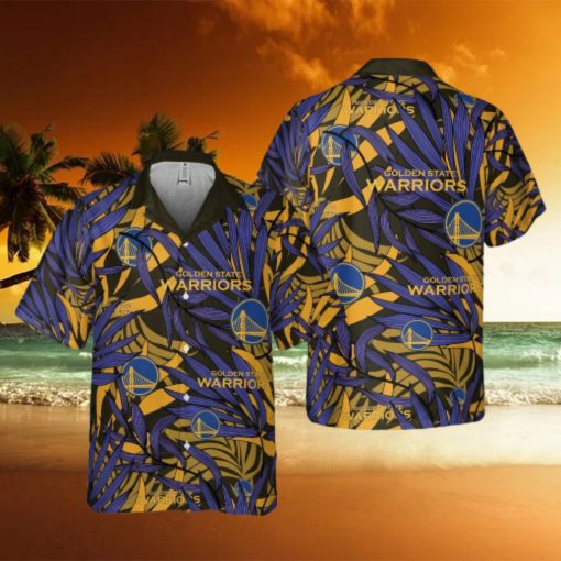 Golden State Warriors Collar Hawaiian Shirt For Men And Women Gift Floral Aloha Beach