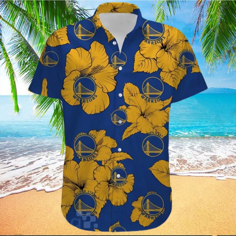Golden State Warriors Hawaiian Shirt