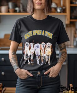 Golden State Warriors Once Upon A Time Signatures Shirt