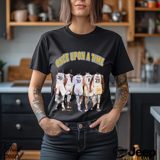 Golden State Warriors Once Upon A Time Signatures Shirt