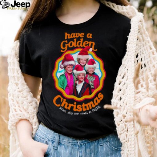 Golden White Christmas shirt