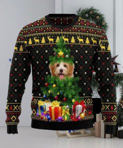 Goldendoodle Pine Ugly Christmas Sweater Special Gift For Men Women