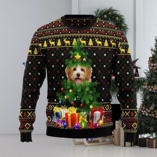 Goldendoodle Pine Ugly Christmas Sweater Special Gift For Men Women