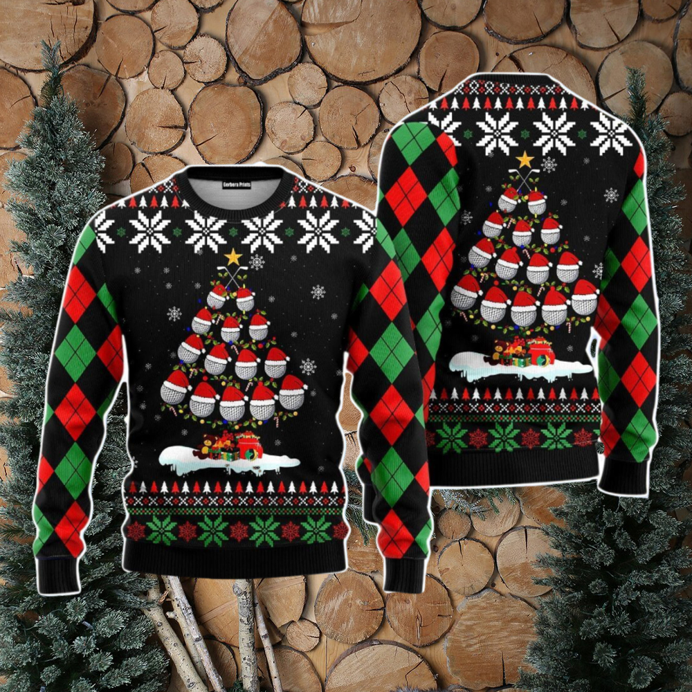 Golf clearance christmas sweater