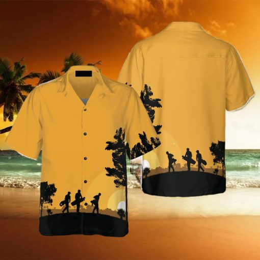 Golfers At Dusk Hawaiian Shirt Aloha Summer For Men And Women Gift