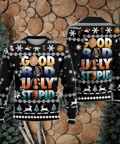 Good Bad Ugly Christmas Sweater For Men And Women