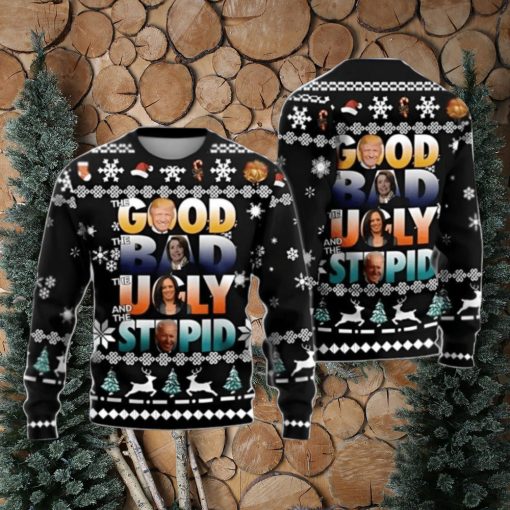 Good Bad Ugly Christmas Sweater For Men And Women