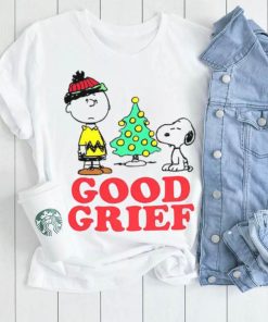 Good Grief Charlie Brown Snoopy Christmas Tree Shirt, Merry Christmas Shirt